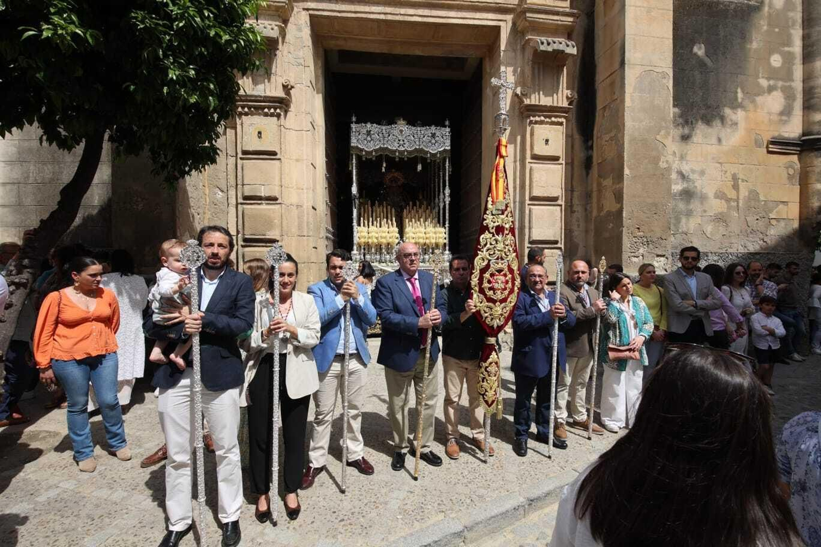 Las imágenes de regreso de las hermandades de la Sed, Candelaria, Paz y Clemencia a sus templos