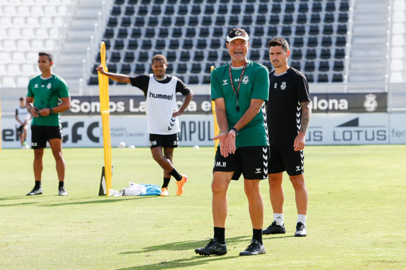 Las fotos del entrenamiento de la Balona previo al partido con el San Fernando