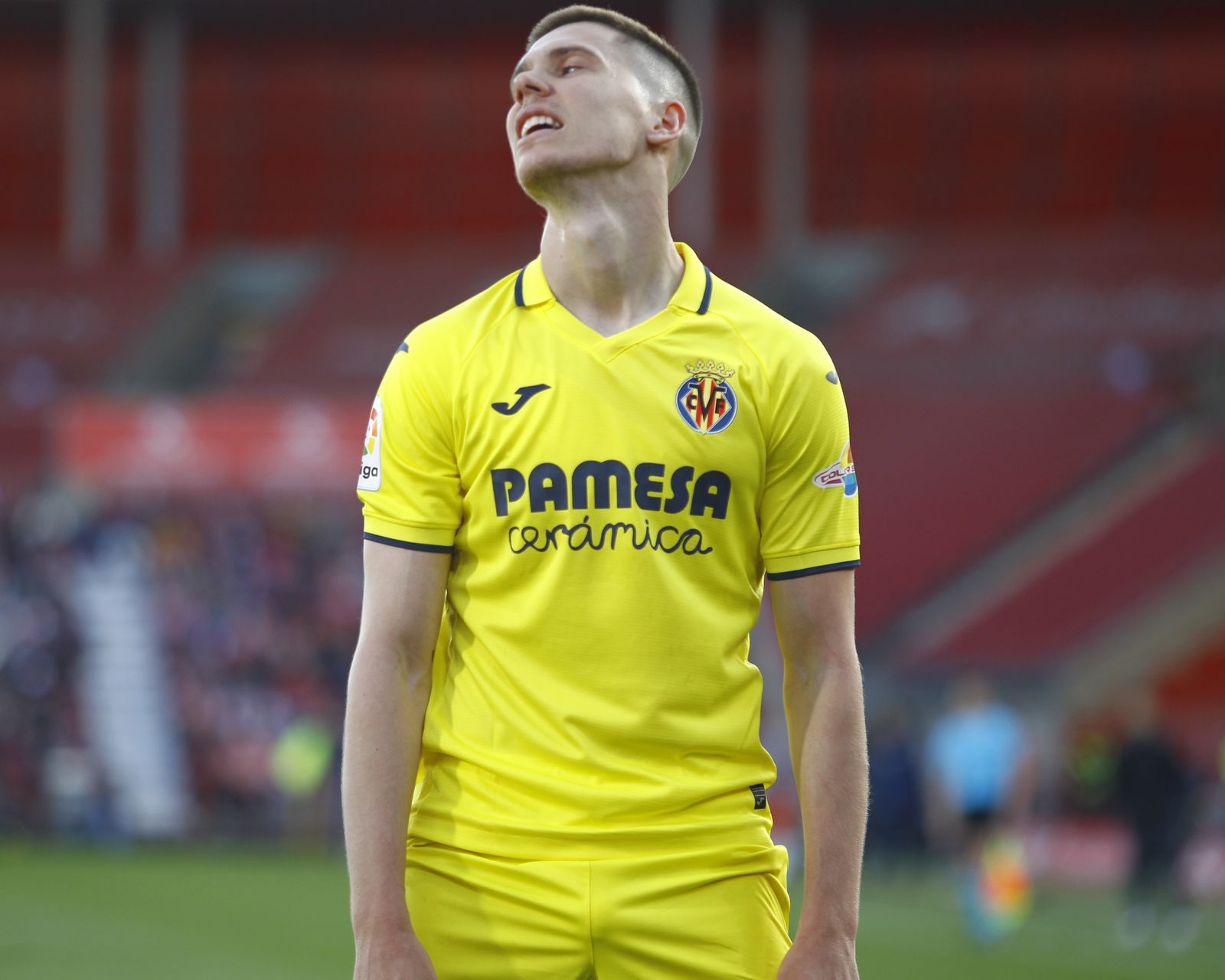 Imágenes de la derrota de la U.D. Almería ante el Villarreal por 0 a 2