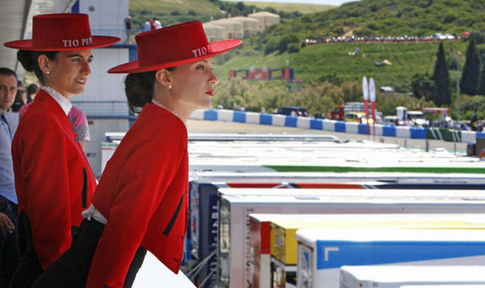 Las chicas de Tío Pepe, siempre elegantes

Foto: Pascual