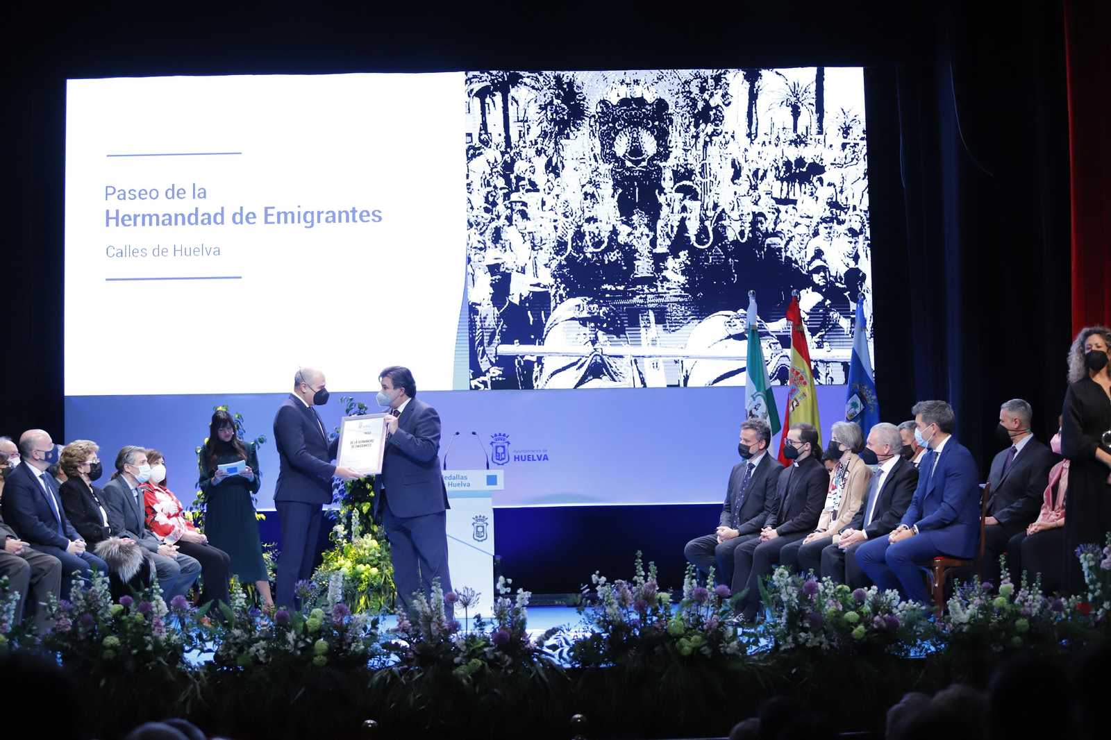 Imágenes de la entrega de las nuevas calles de la ciudad de Huelva