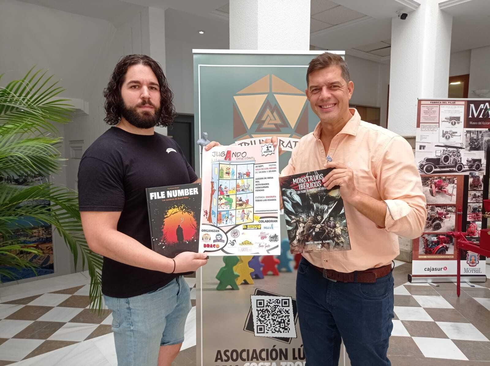 Juegos de mesa, concursos y presentación de libros: Motril celebra la primera edición de 'Jugando Entre Cómics'