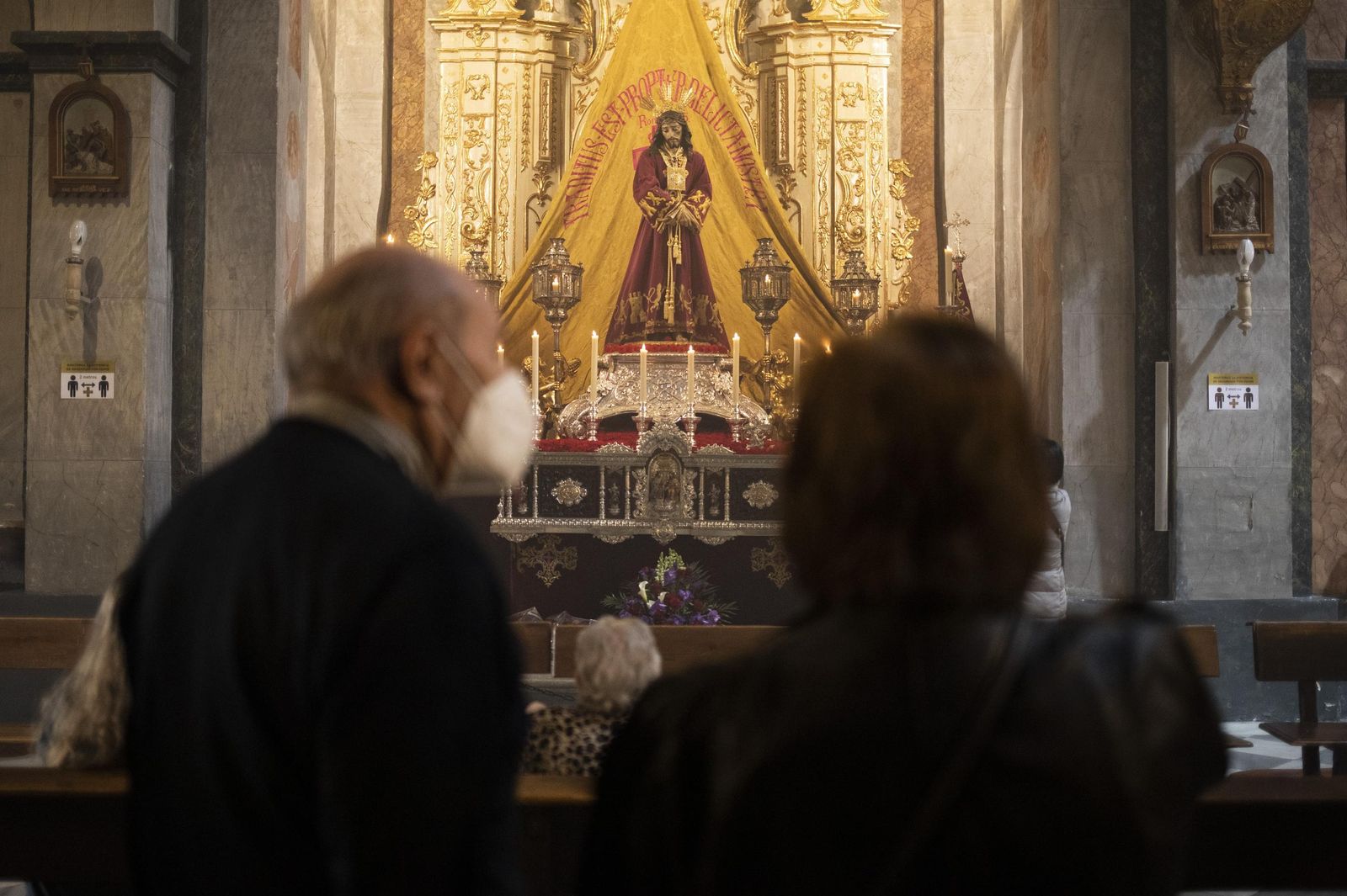 La veneración a Jesús del Rescate, en imágenes