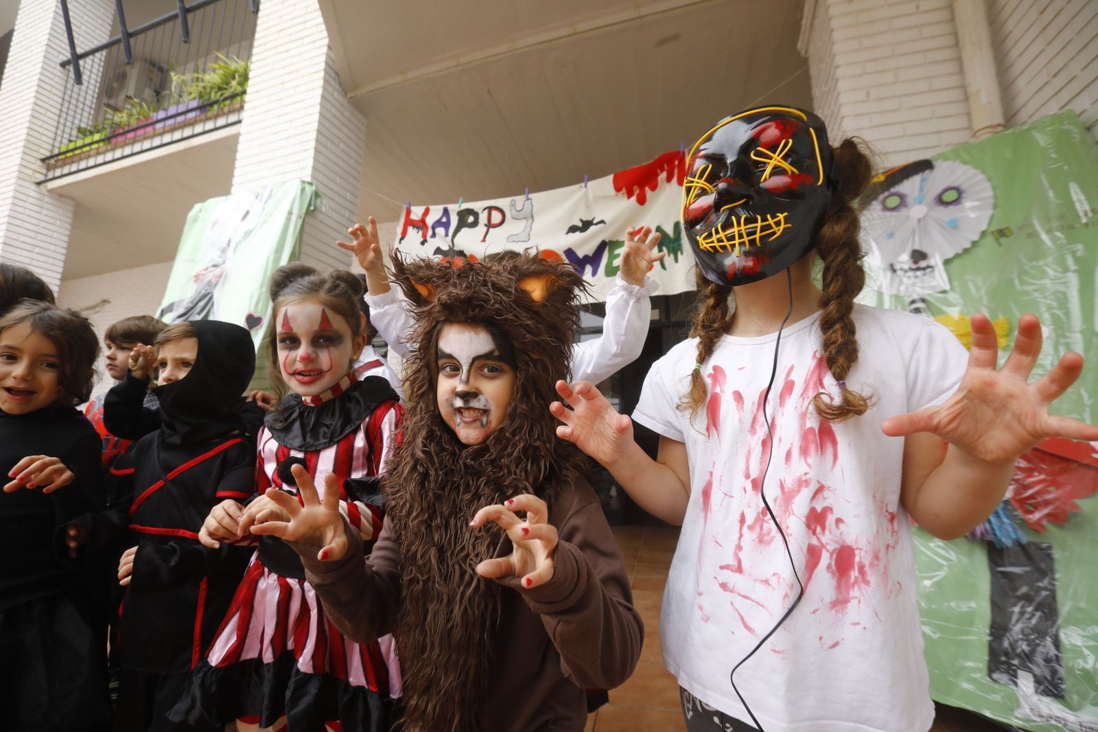 La fiesta de Halloween del colegio San Lorenzo, en imágenes