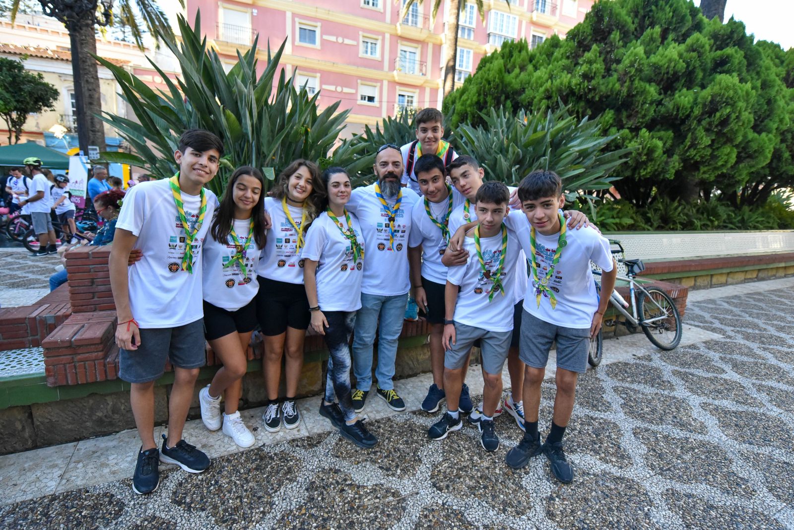 Las fotos del Día de la Bicicleta en La Línea