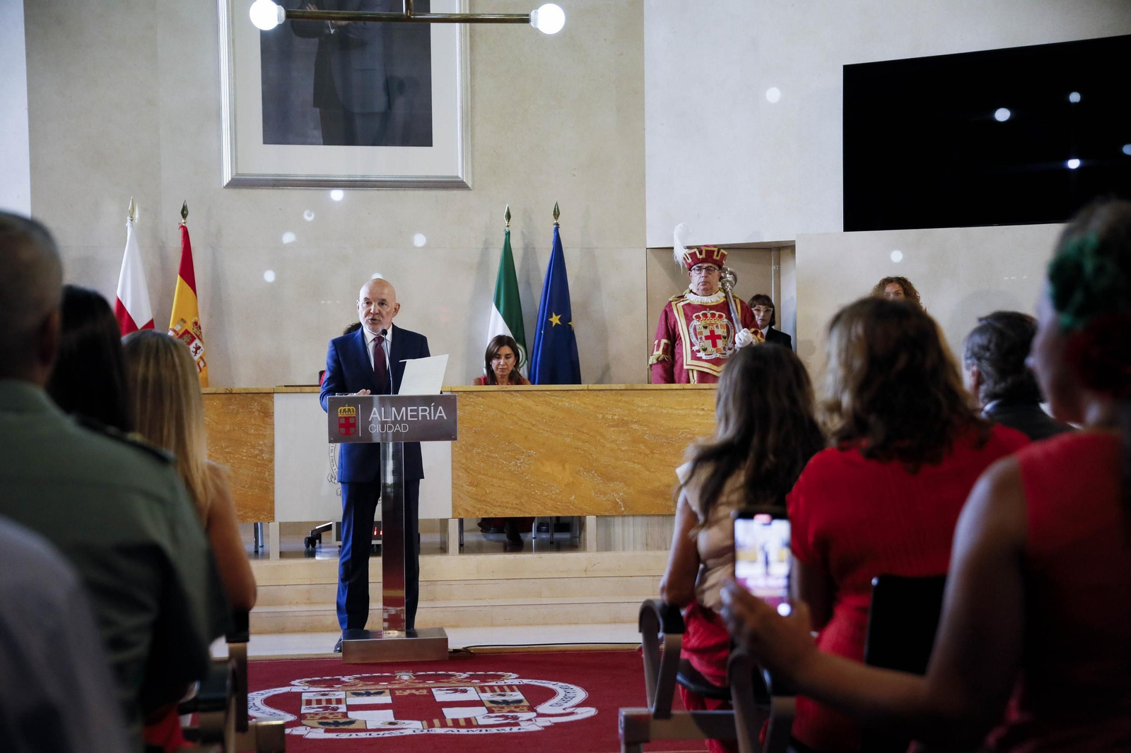 Las imágenes de los acto conmemorativo a los Coloraos