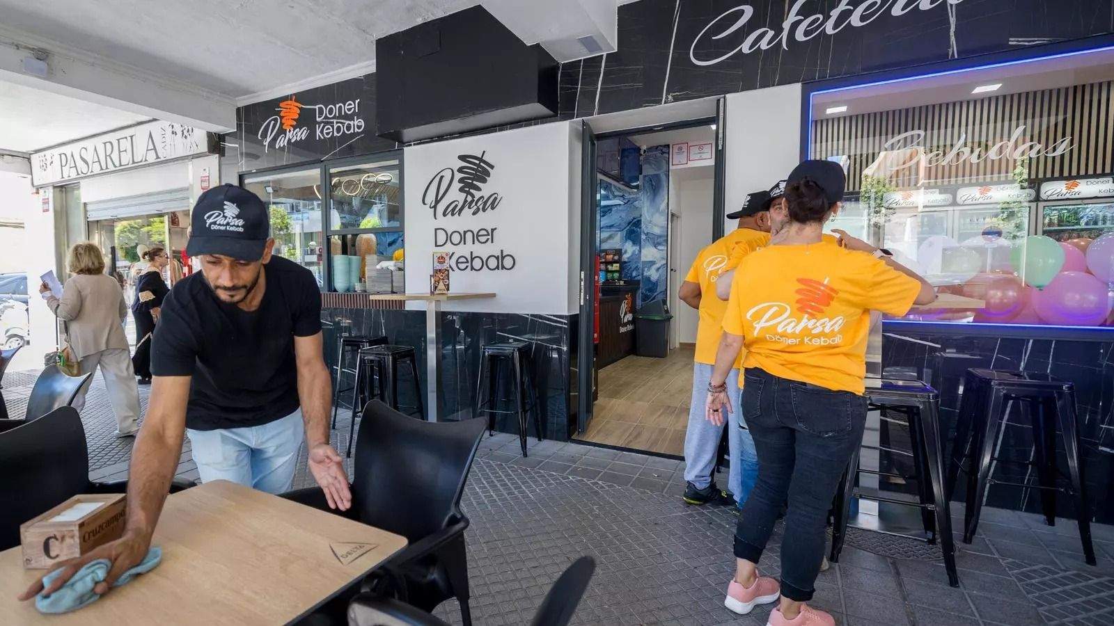 El local de la avenida Ana de Viya cuando se inauguró, en mayo de 2025.