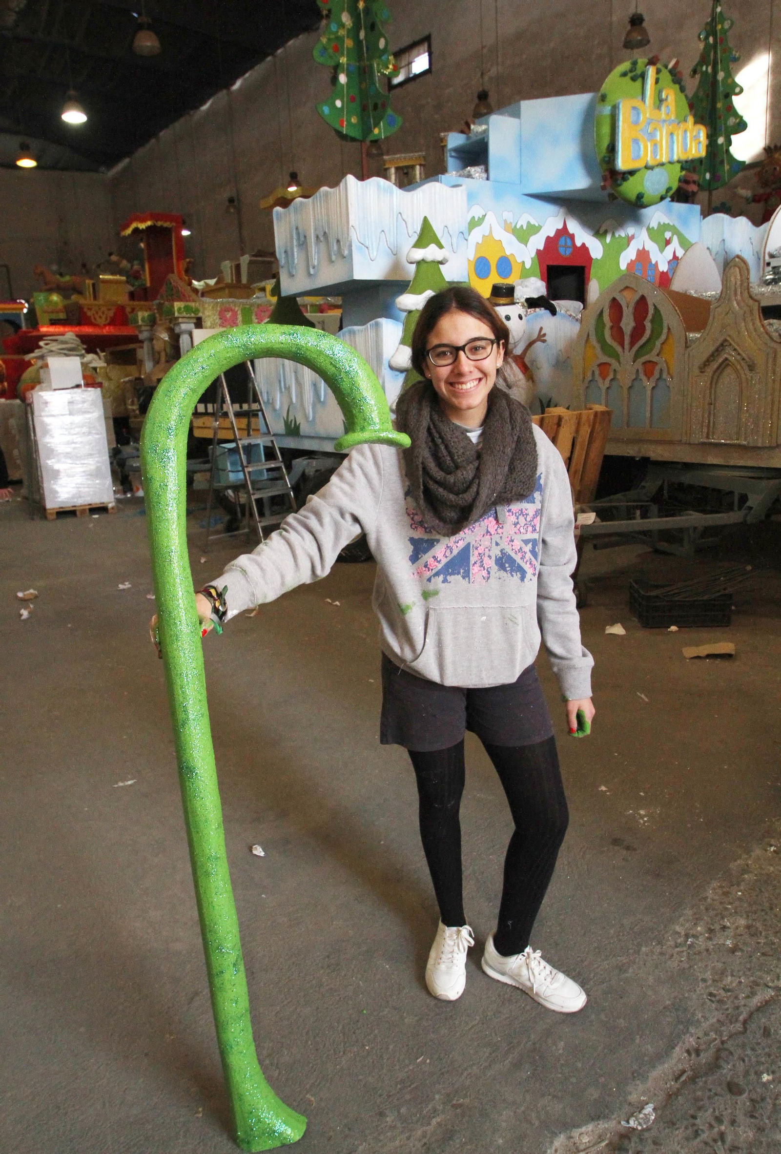 Preparativos de la Cabalgata de Reyes Magos.