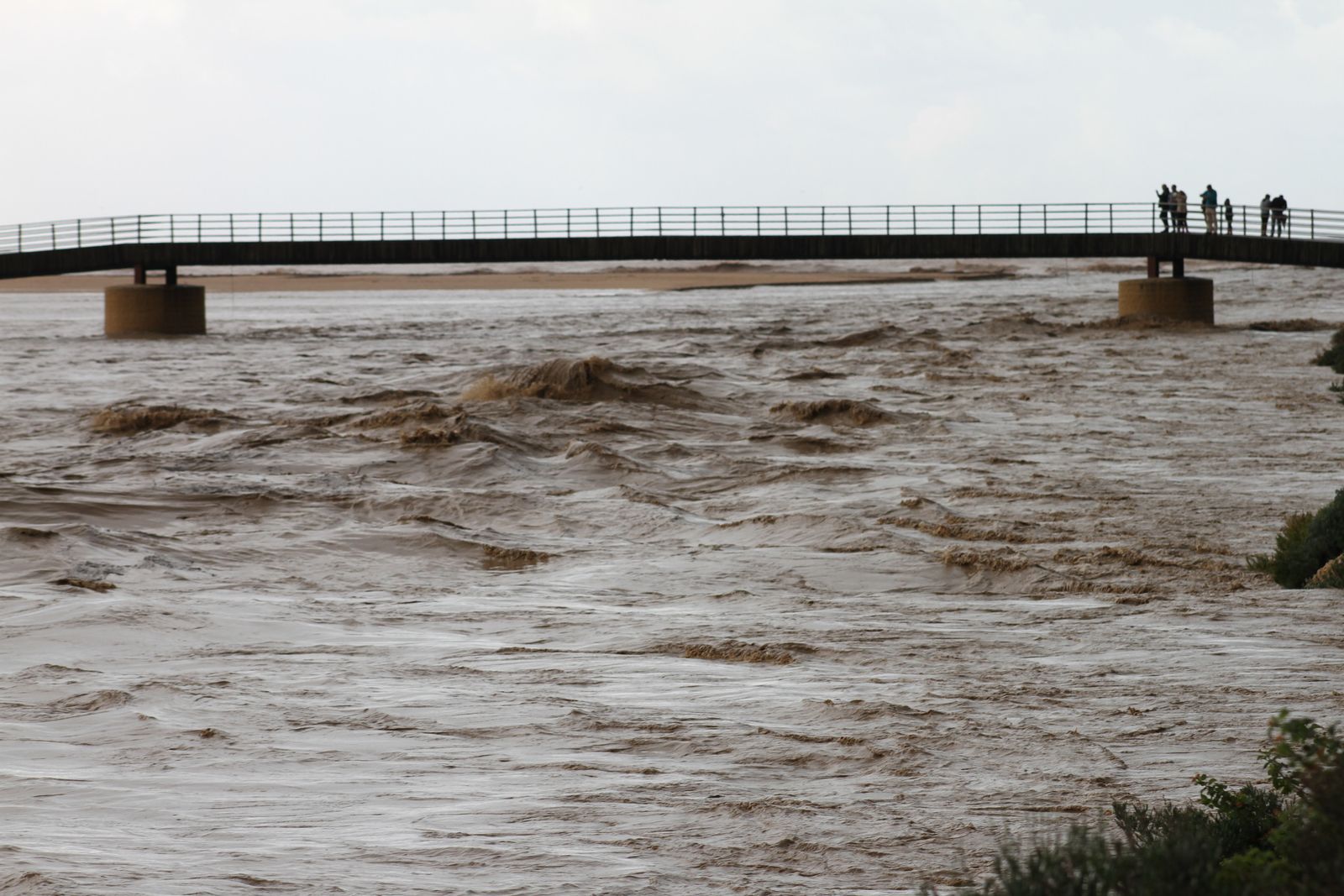 Imágenes del temporal en la provincia de Cádiz
