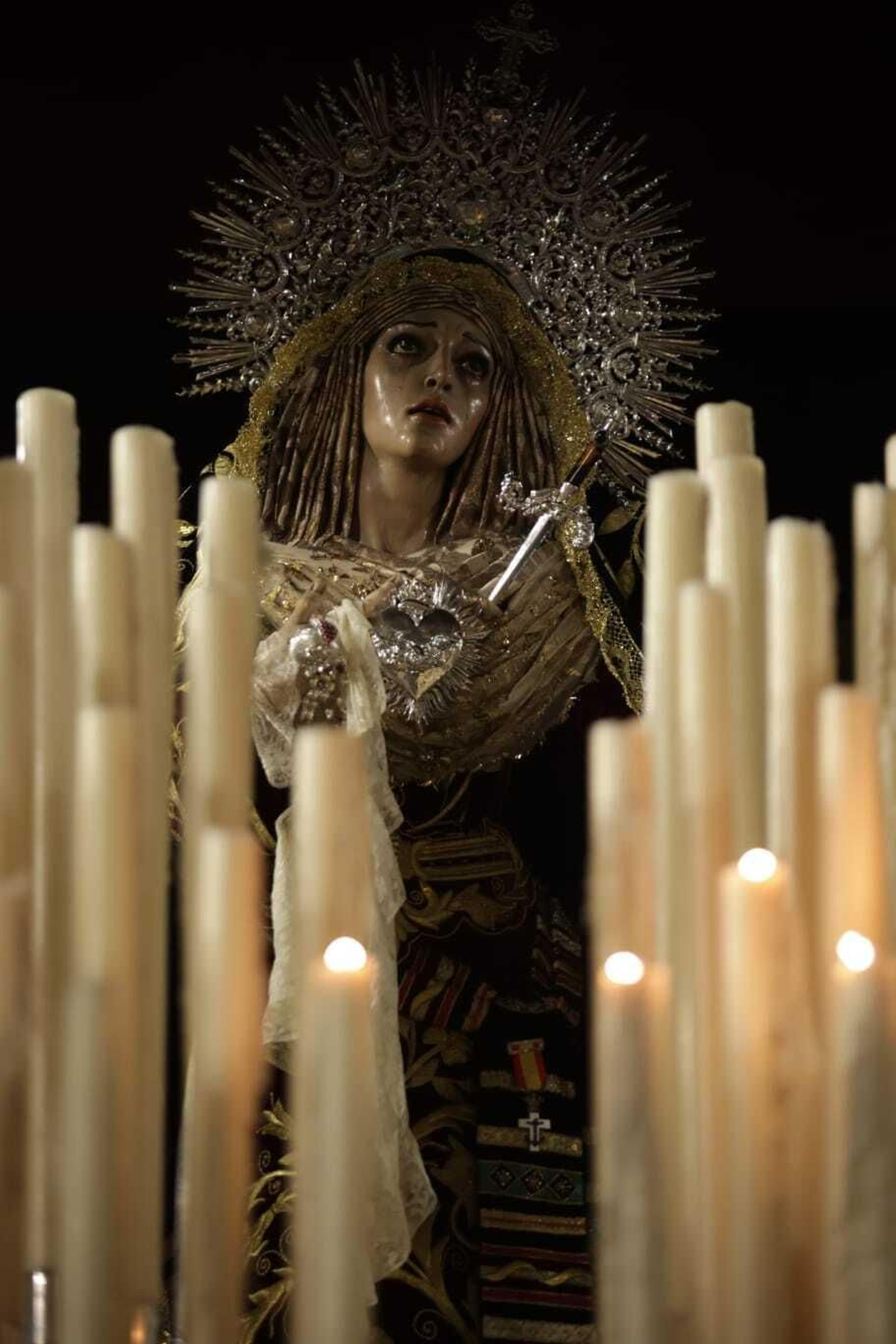 Las imágenes de la hermandad de los Desamparados de la Semana Santa de San Fernando 2023