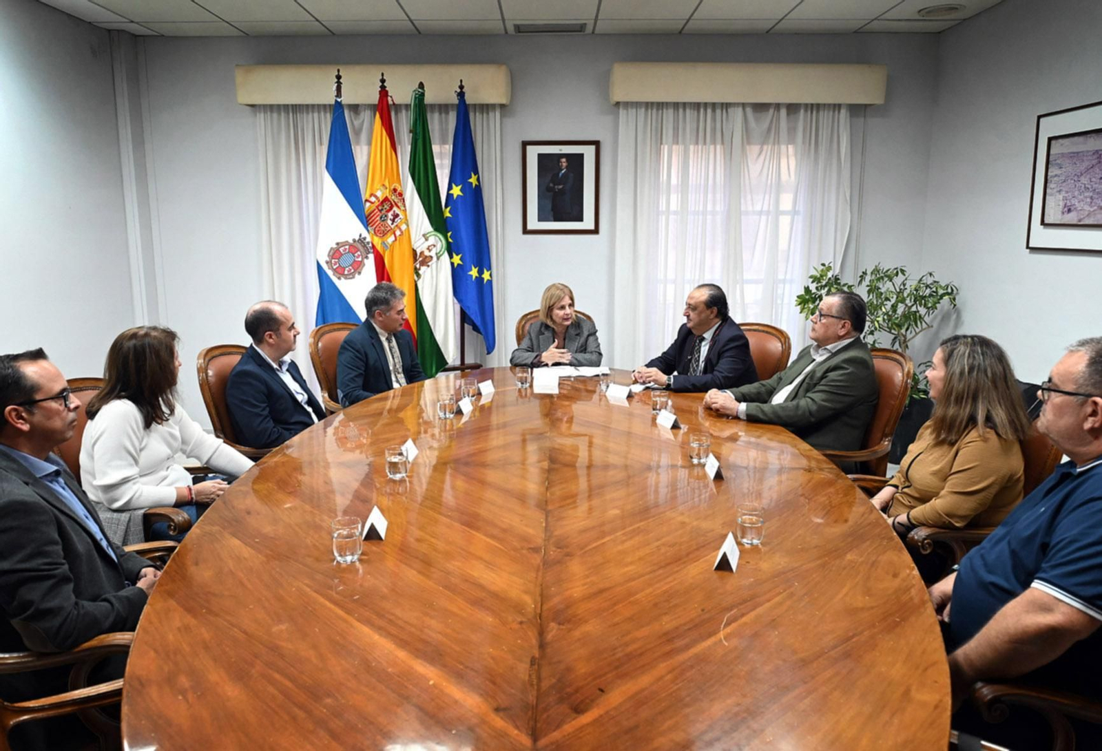 Reunión con la Hermandad de la Buena Muerte. Reunión con la Hermandad de la Buena Muerte.