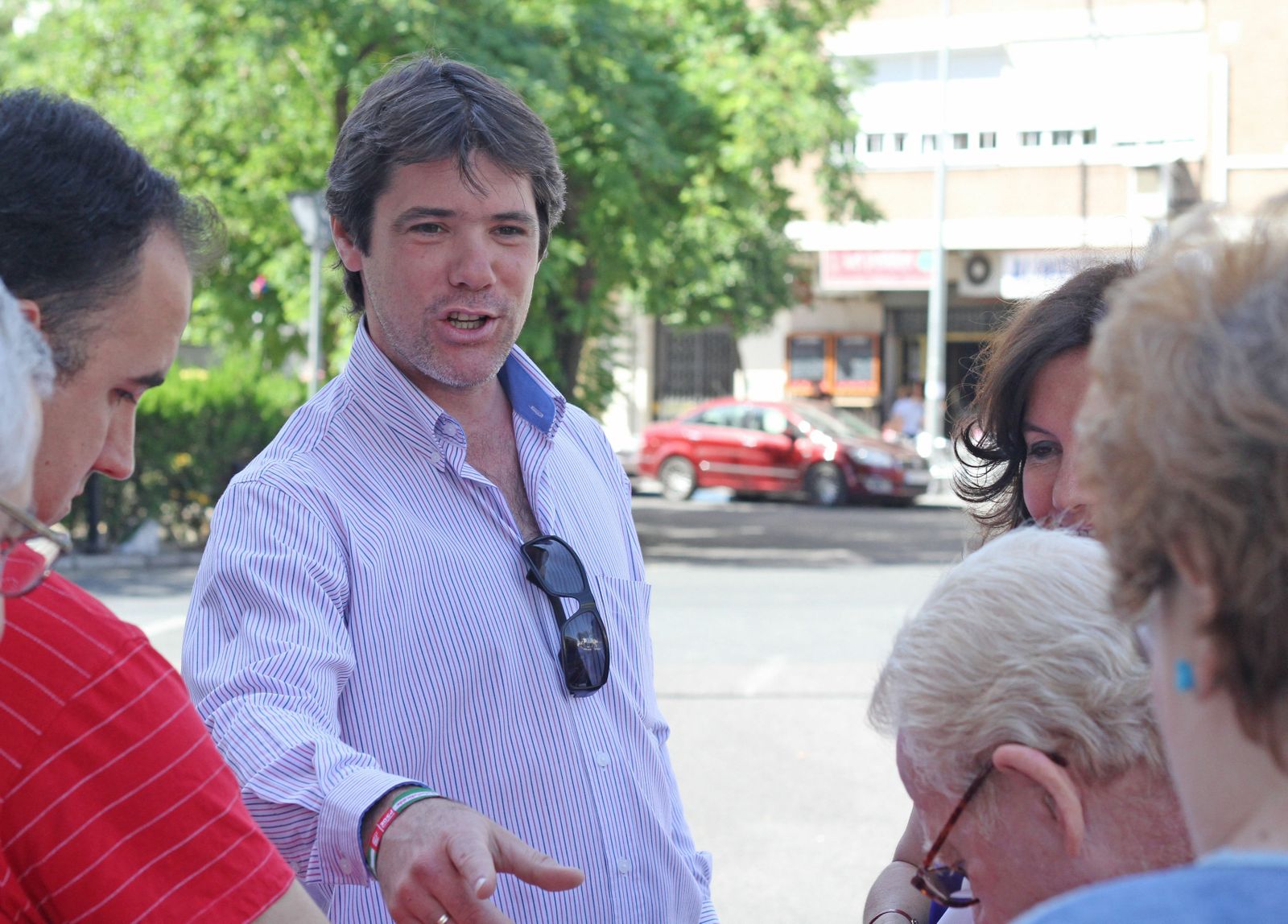 El edil socialista David Guevara.