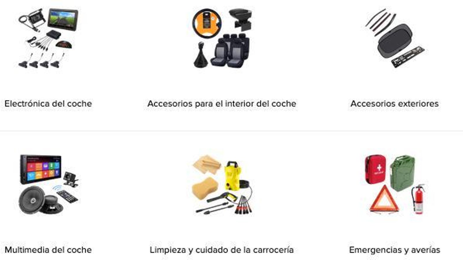 Accesorios de coche