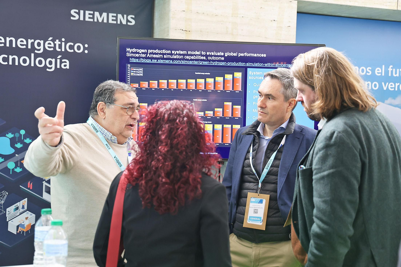 Imágenes del II Congreso Nacional de Hidrógeno Verde en la jornada del miércoles