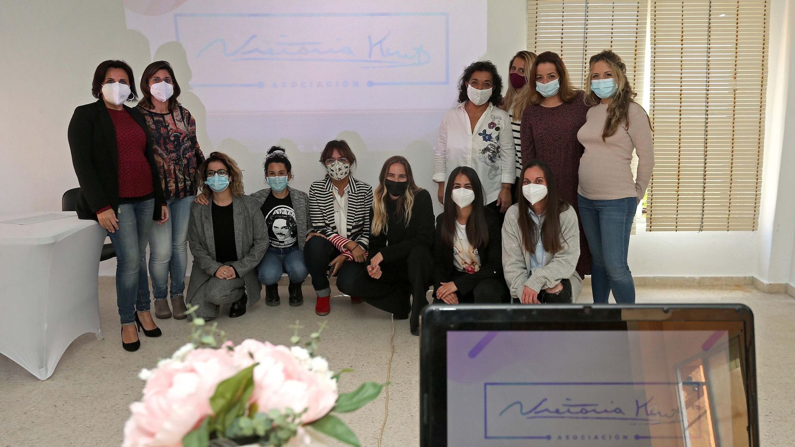 Mujeres de la asociación Victoria Kent. Mujeres de la asociación Victoria Kent.