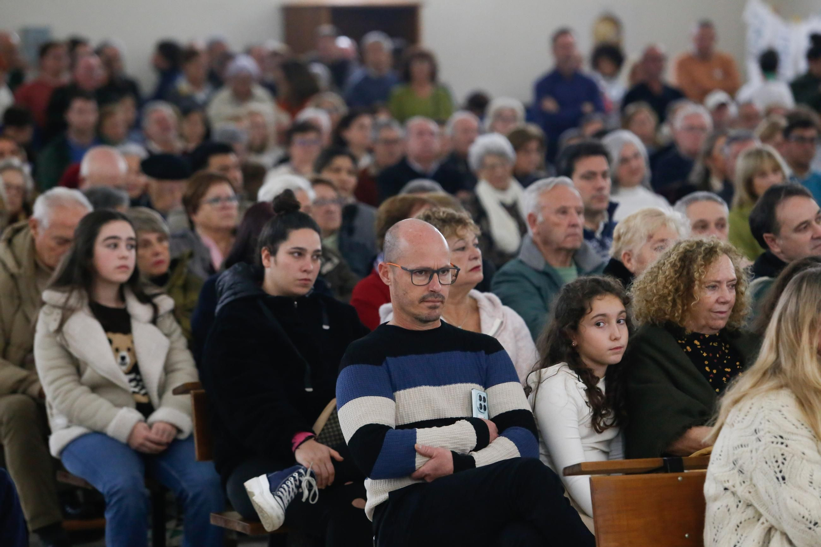 Las fotos del homenaje al padre Pedro por sus 50 años de entrega absoluta a la Piñera
