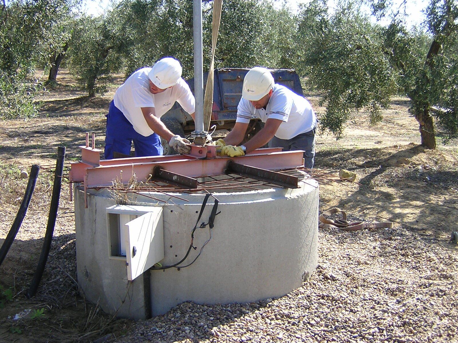 Técnicos de la CHG clausuran un pozo ilegal