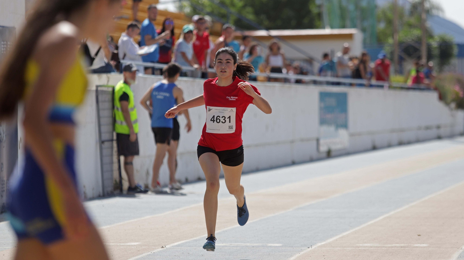 Fotos el control federativo provincial de atletismo en Algeciras