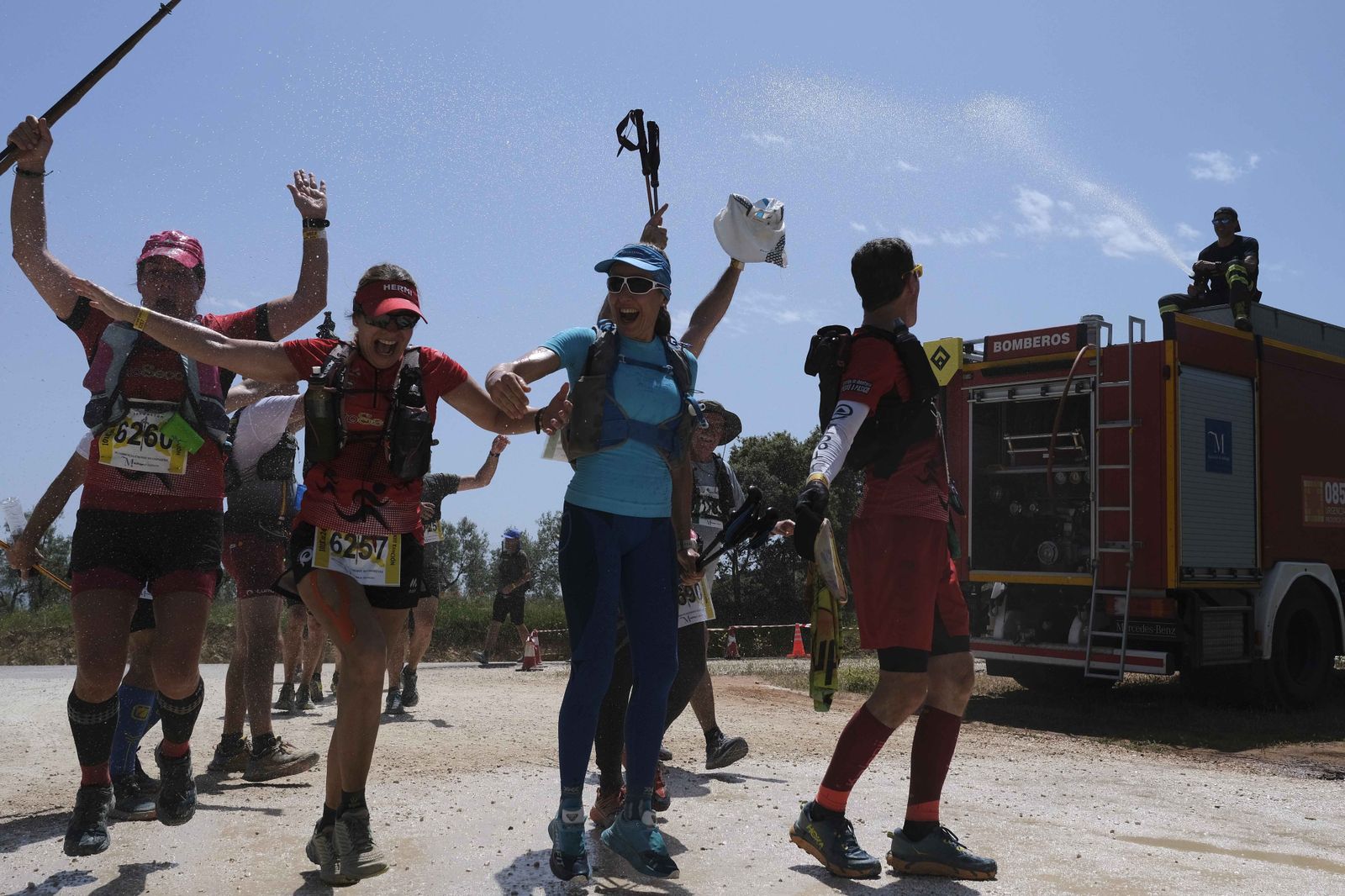 La jornada diurna de los 101, en fotos