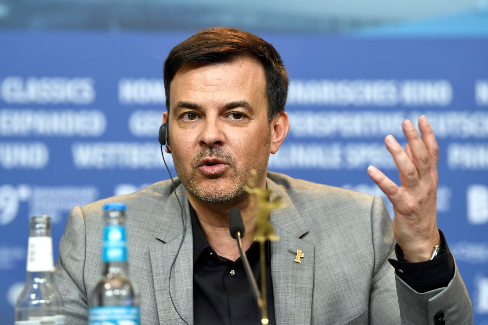François Ozon, en la Berlinale.