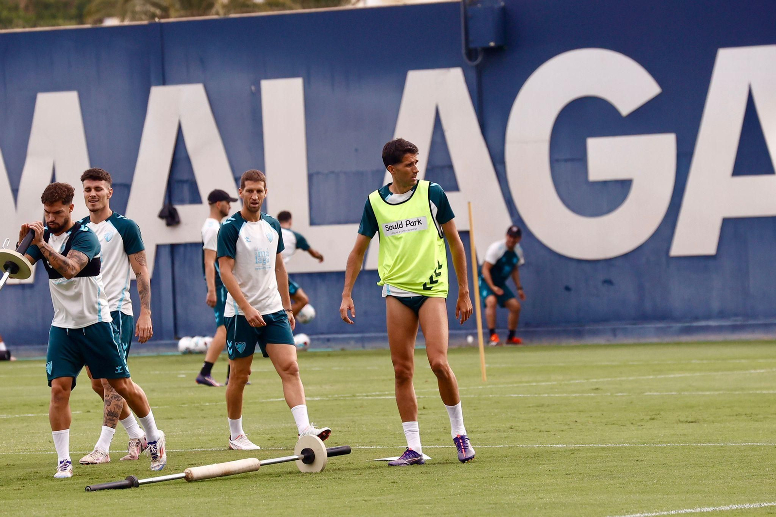 Rafita, del filial, novedad en el entrenamiento ante la baja de Carlos Puga