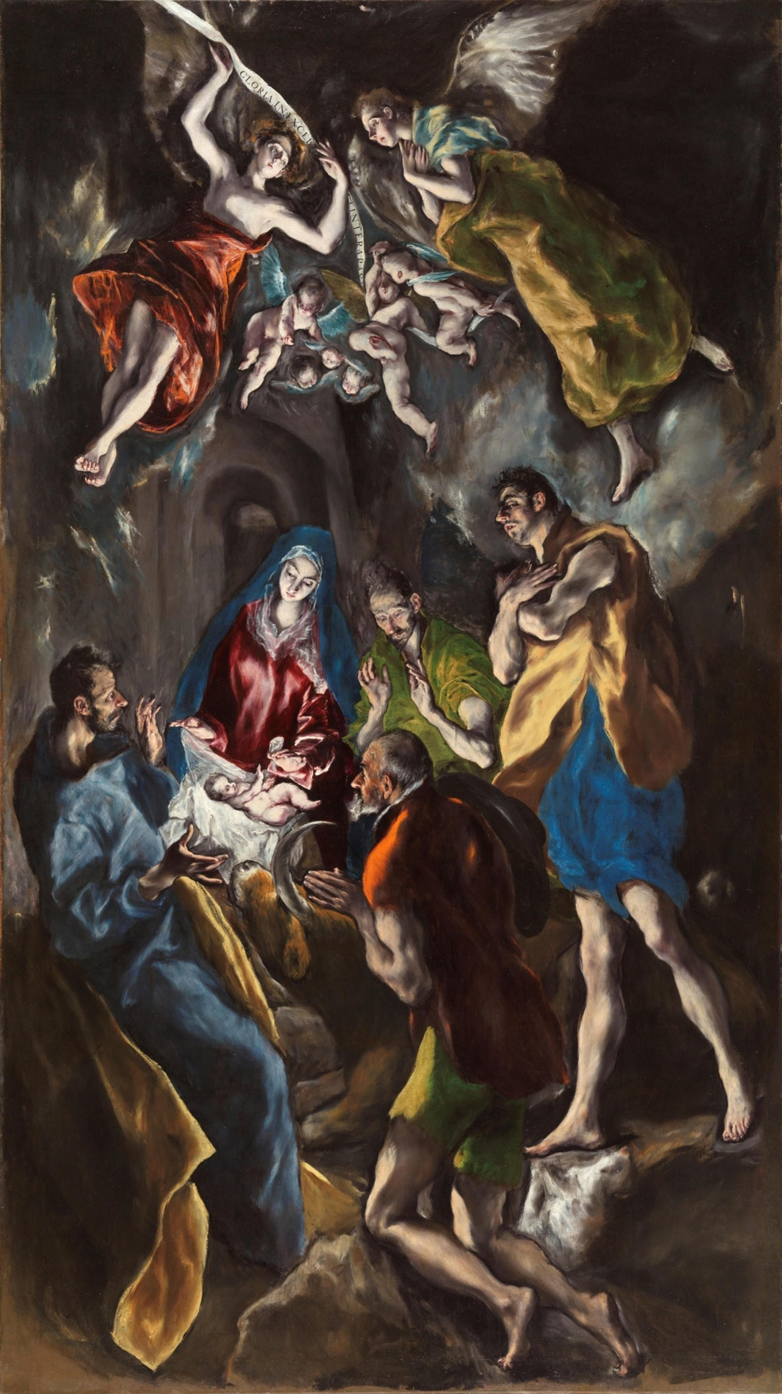 'Adoración de los pastores', de El Greco.