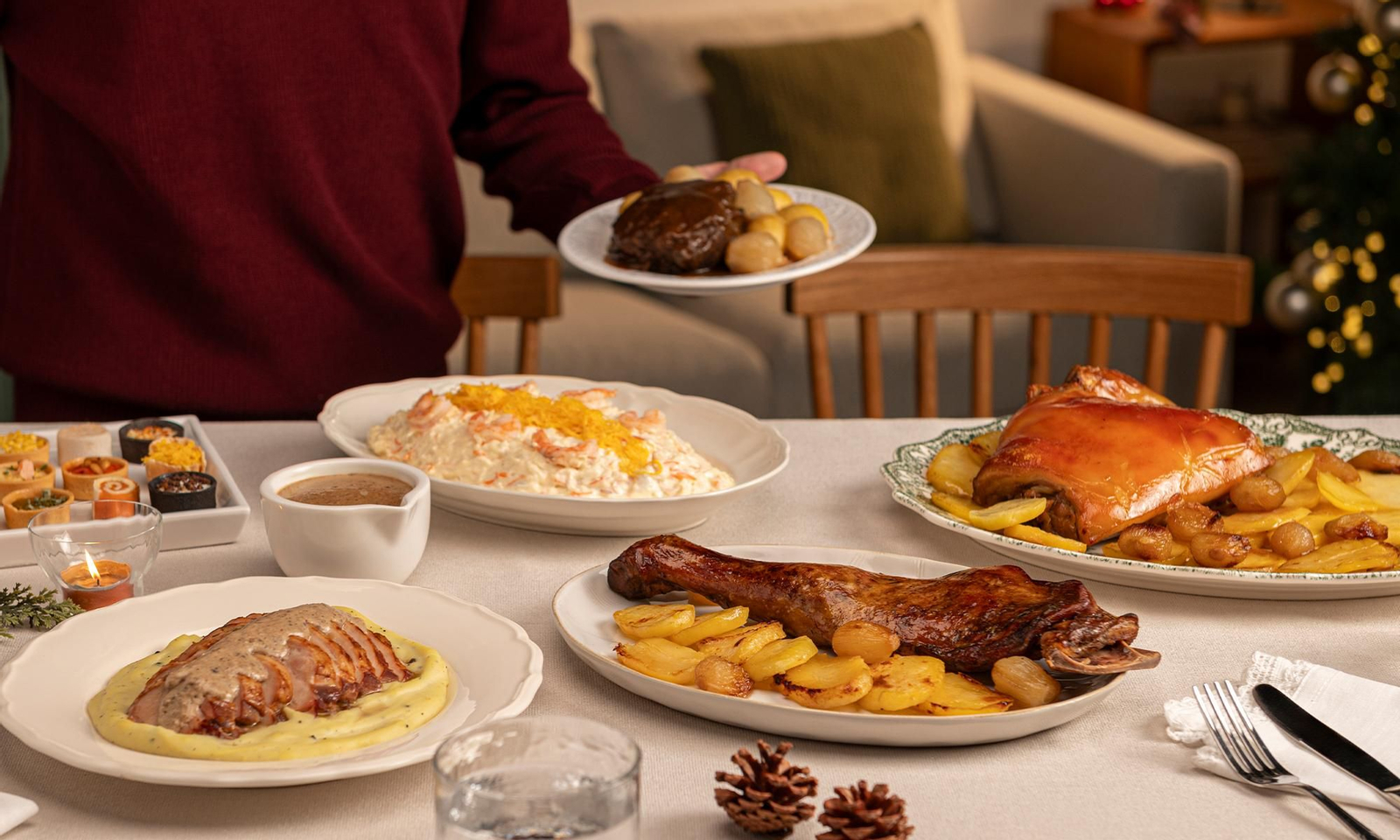 Surtido navideño en la sección 'Listo para comer' de Mercadona