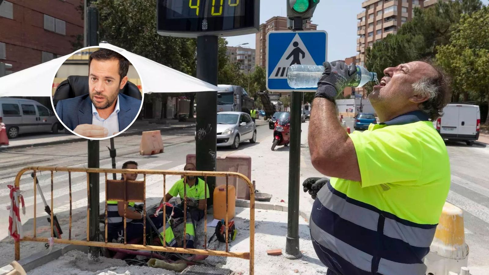 El abogado, Alberto Benítez Sanabria, explica las claves de la alerta naranja por calor para los trabajadores