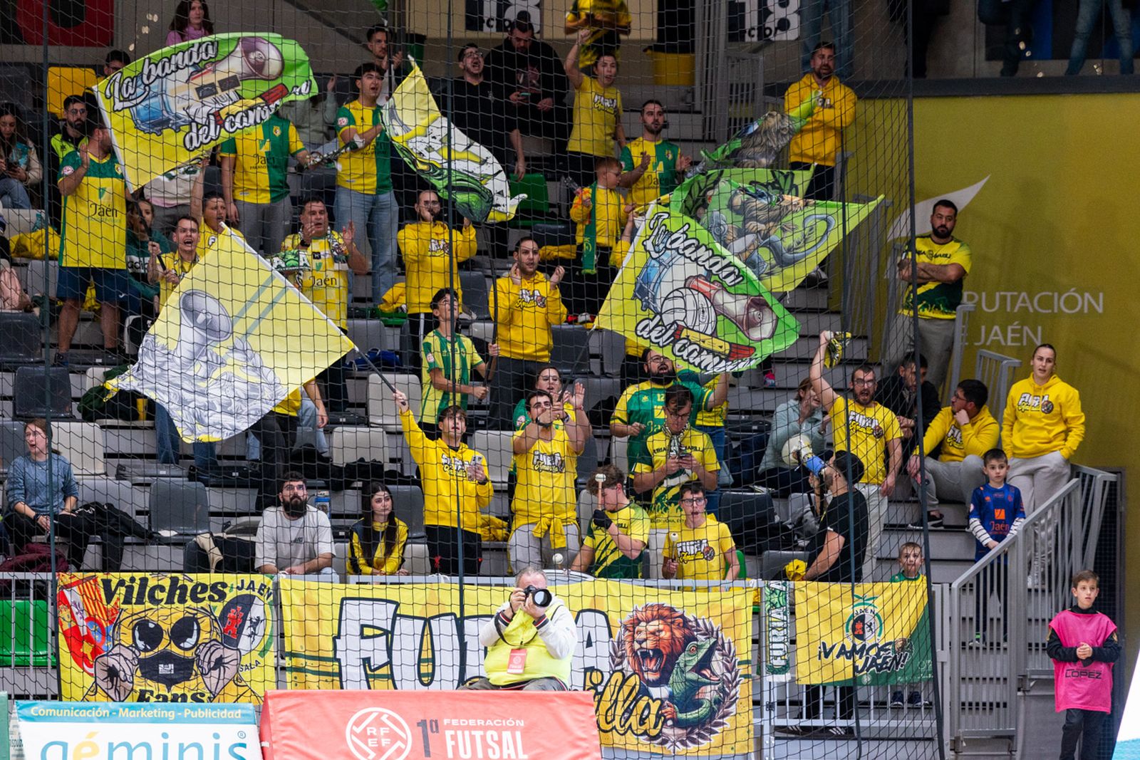 La victoria copera del Jaén FS sobre Quesos El Hidalgo Manzanares