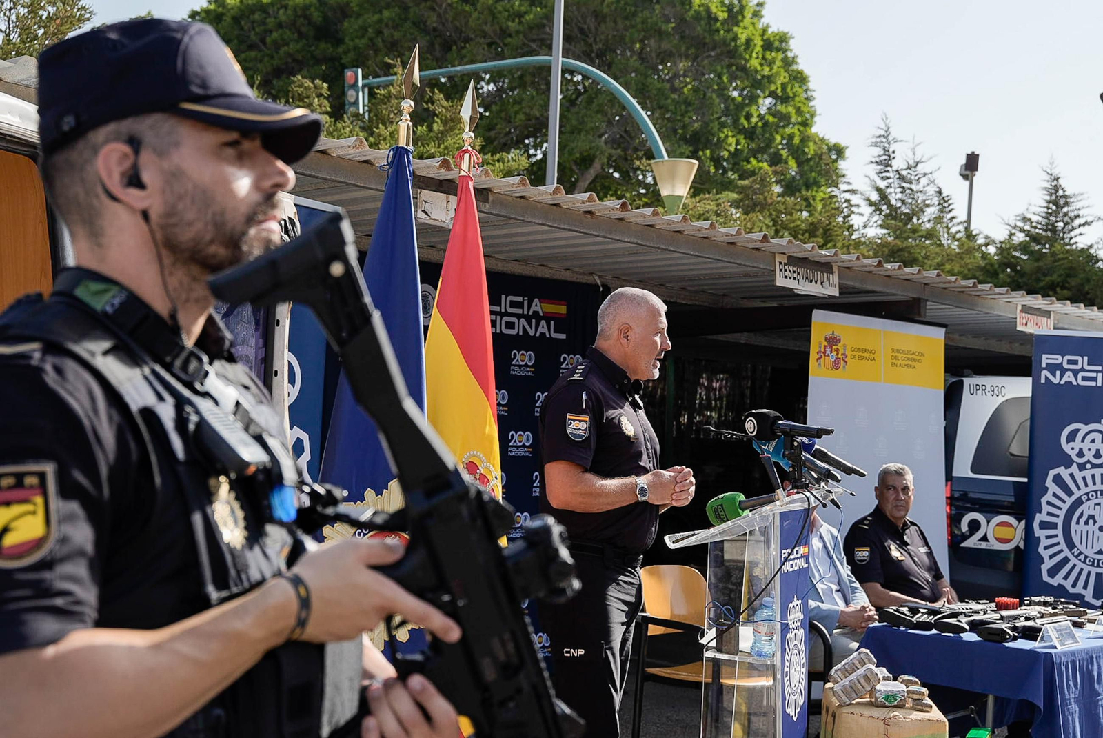 Las imágenes de la 'Operación Olea' en Almería