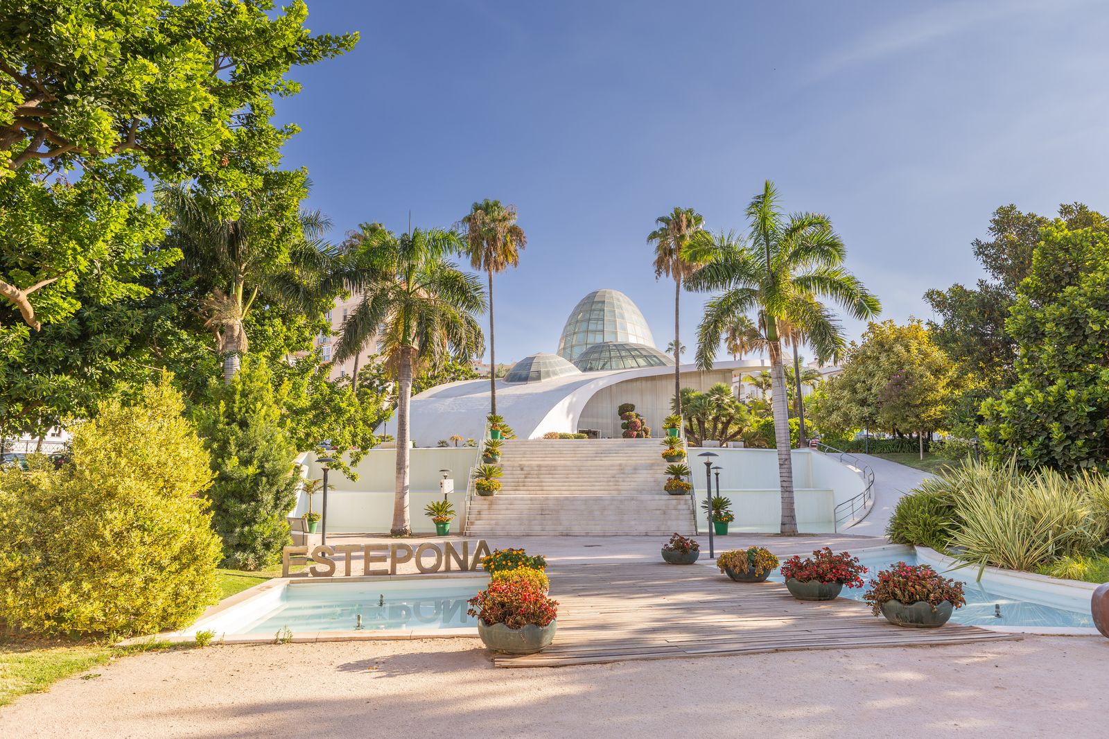 El Parque Botánico-Orquidario de Estepona.