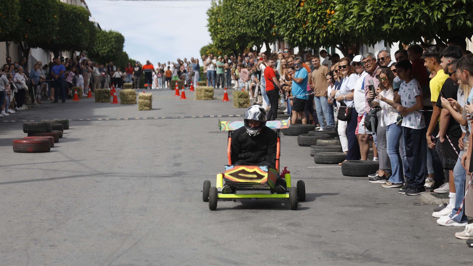 Fotos de la carrera de coches locos de preferia en Tesorillo.