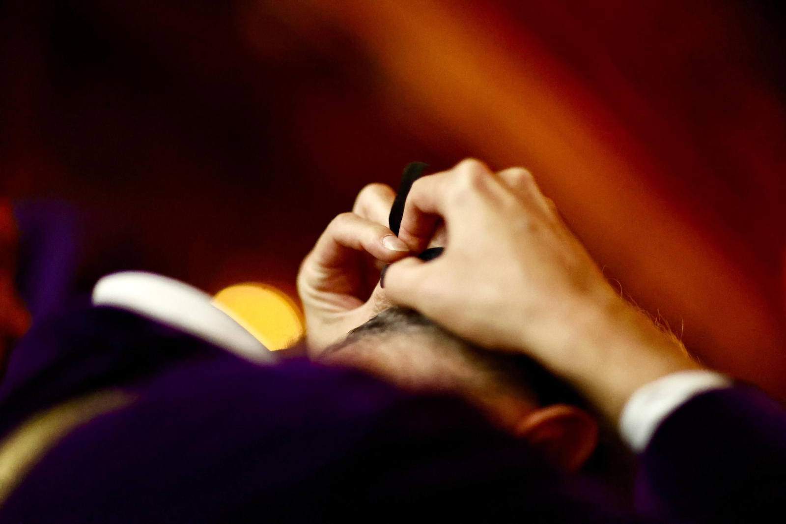 Esperanza en el Jueves Santo de Málaga, en imágenes