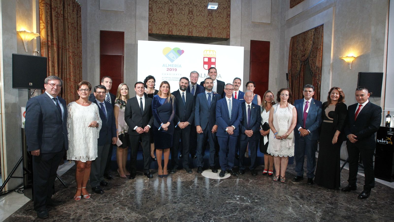 En septiembre de 2018 se presentó la candidatura de Almería 2019 en el Teatro Real