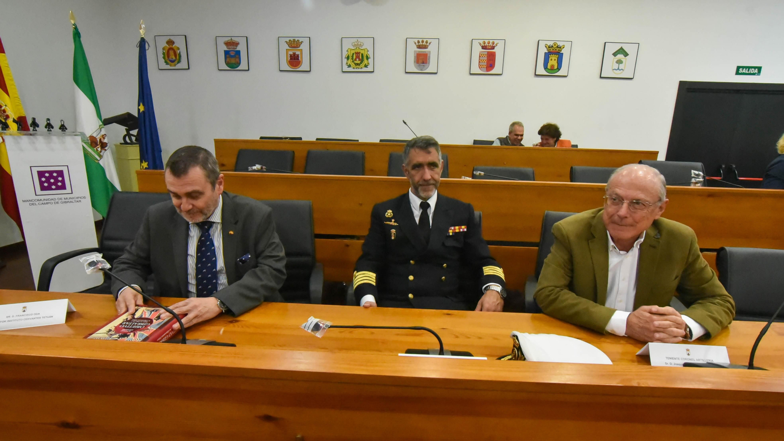 Presentación del libro 'Objetivo Gibraltar' de Alfonso Escuadra