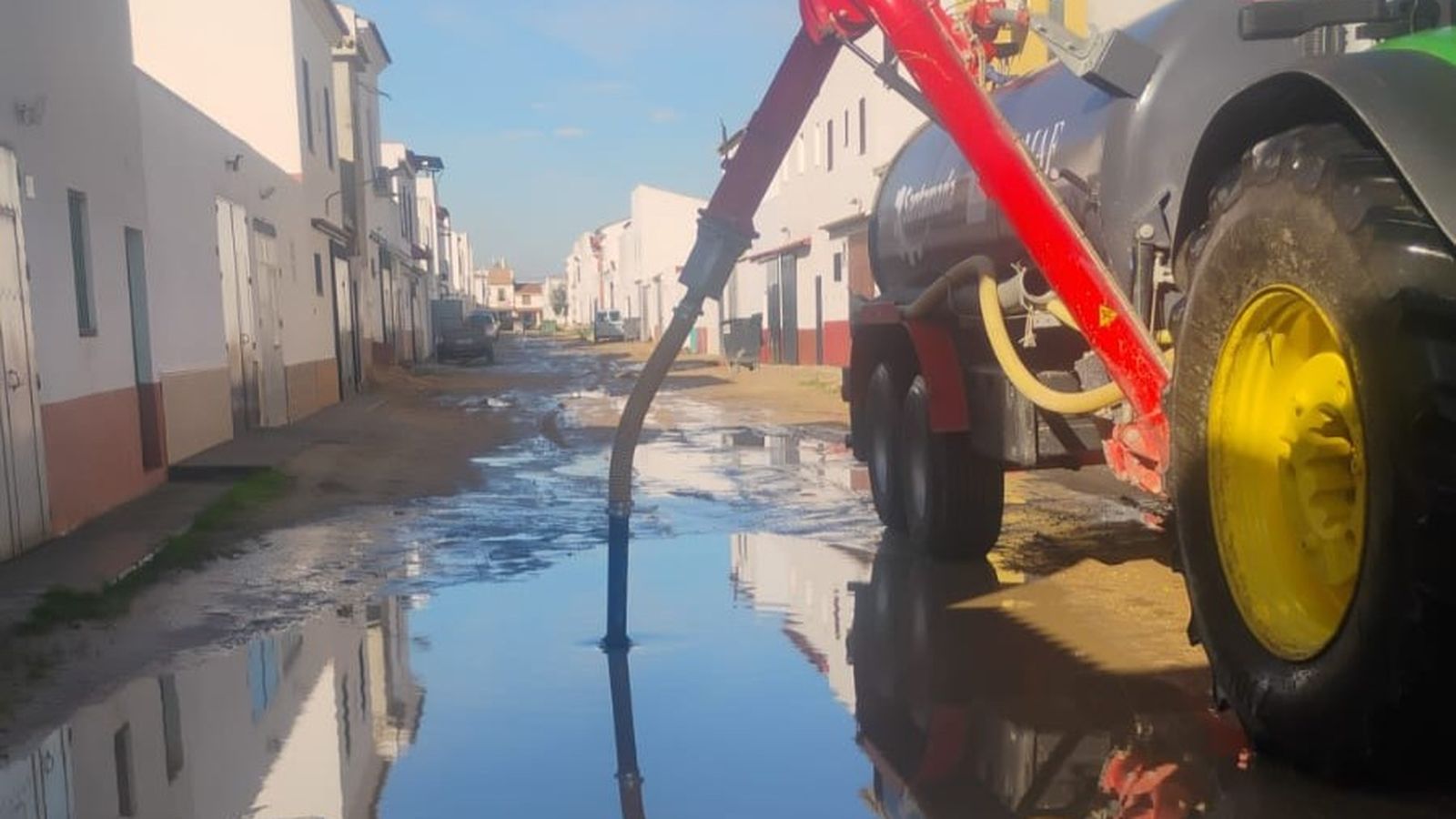 Trabajos en El Rocío.