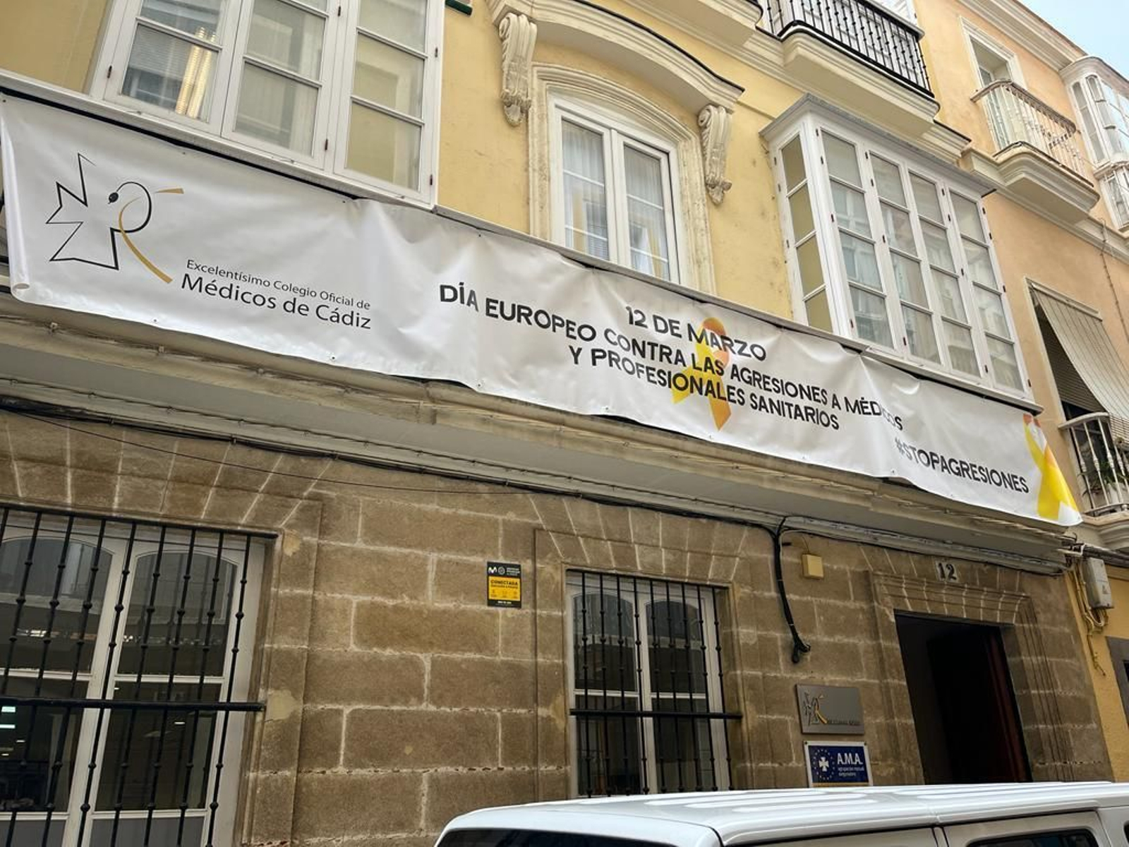 Sede del Colegio de Médicos de Cádiz.