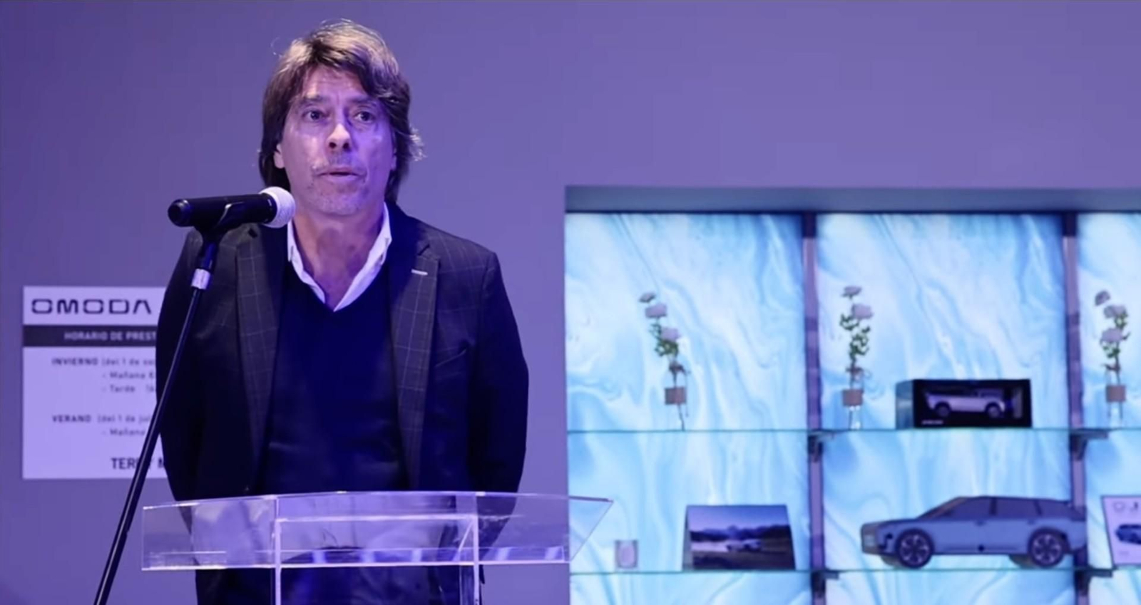 David Herrera, gerente de Terry Mobility, durante su intervención en Jerez.