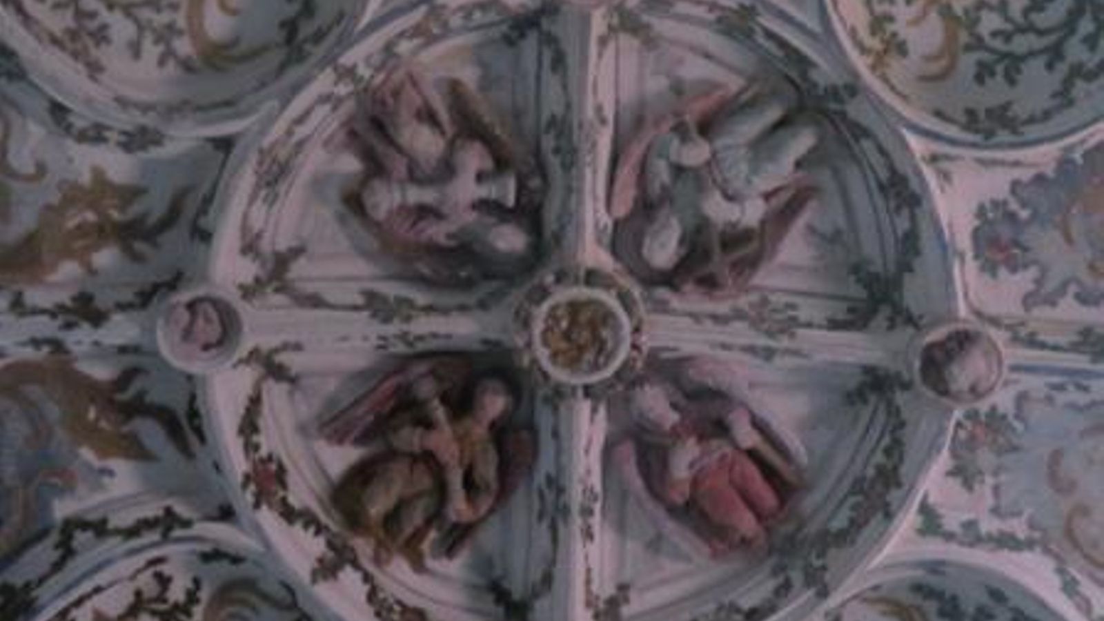 Bóveda angélica en el Hospitalito de la Concepción, siglo XVI, Tarifa