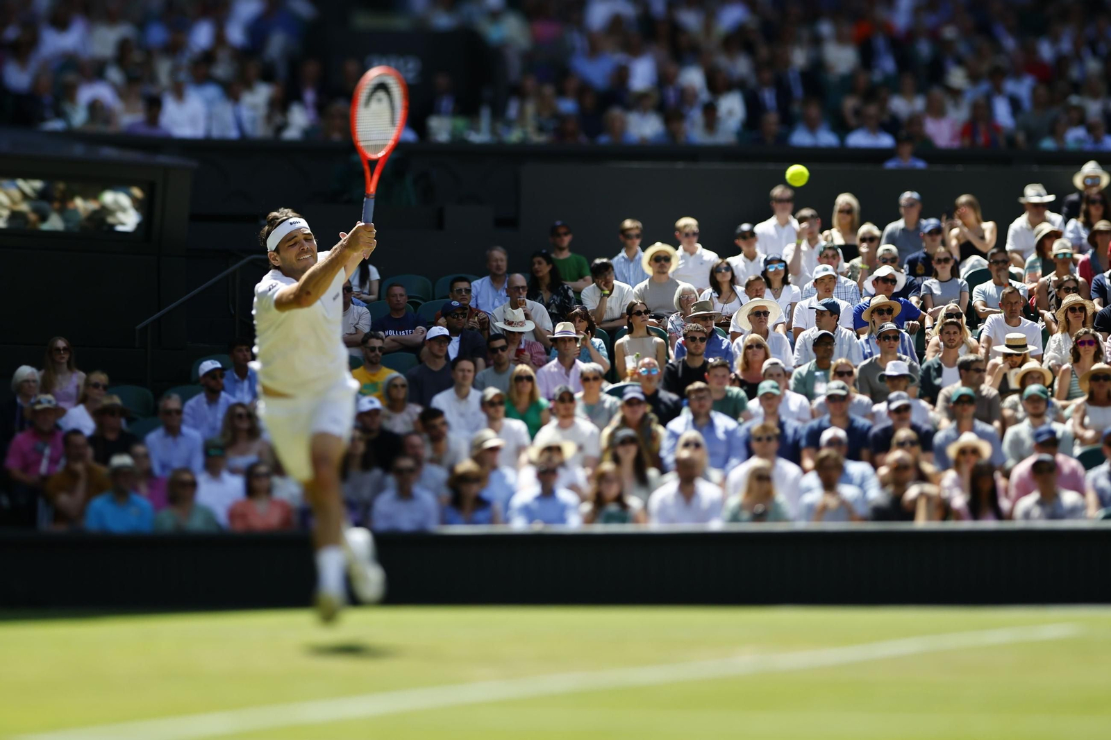 Wimbledon: Davidovich cae ante Fritz en cuatro sets