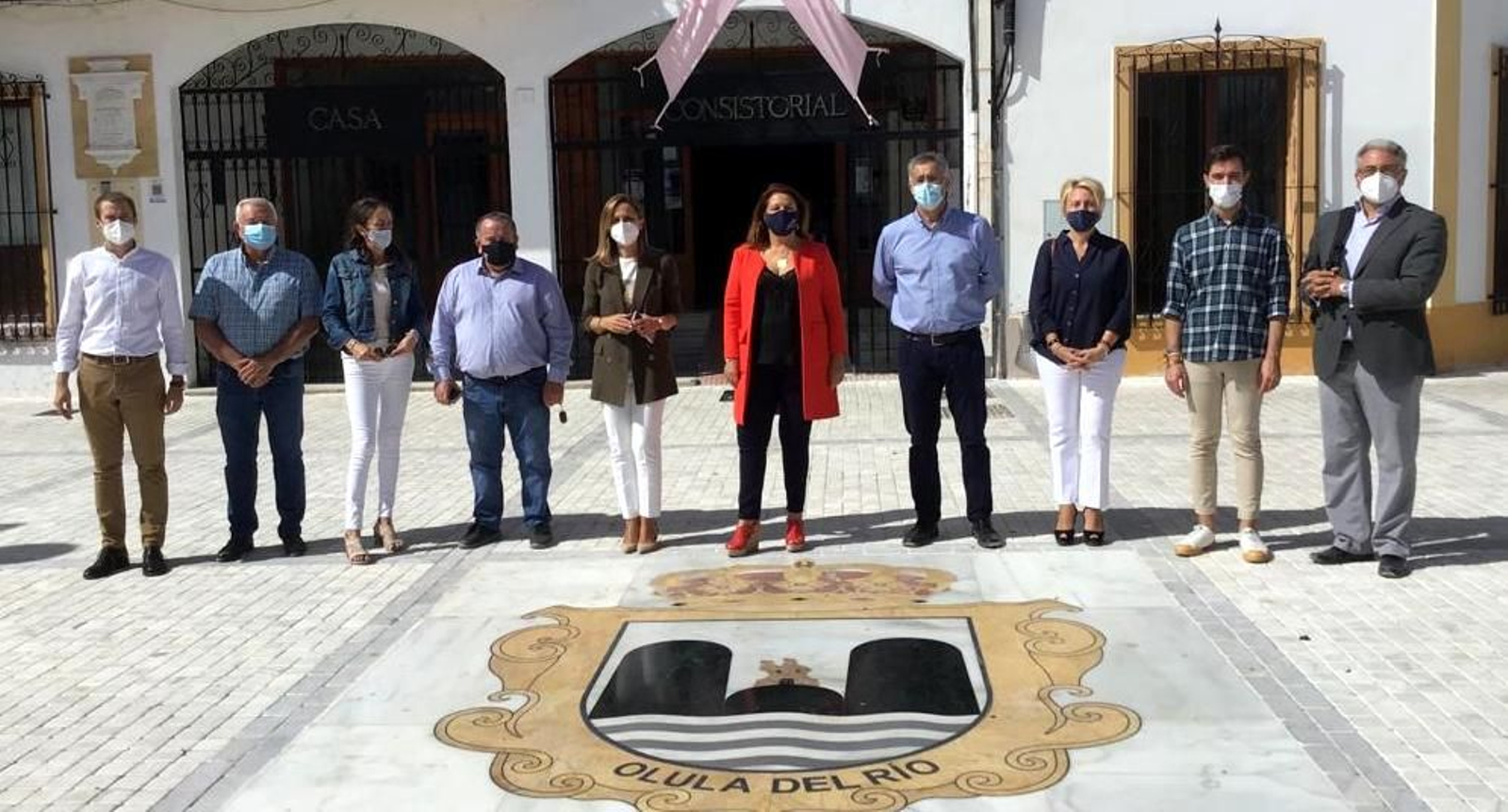 La consejera, Mari Carmen Crespo, visitó el municipio de Olula del Río