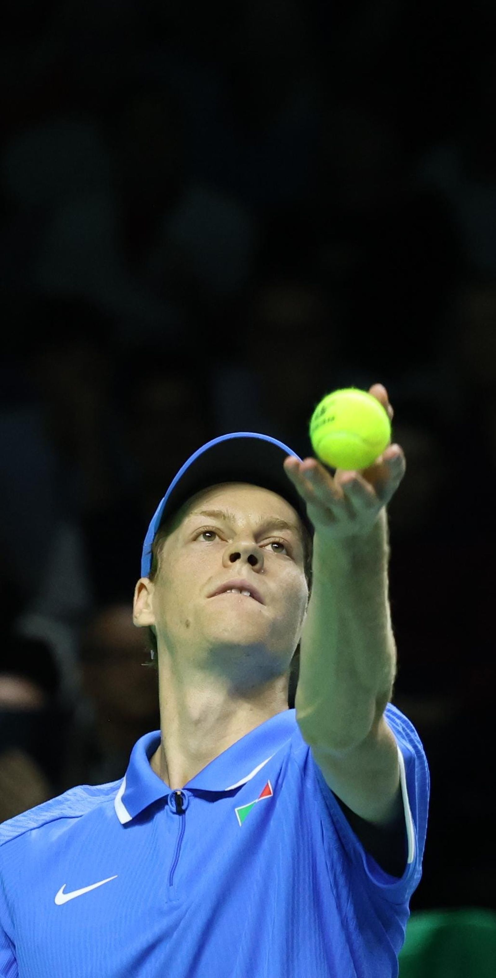 Jannik Sinner trae su show a Málaga.