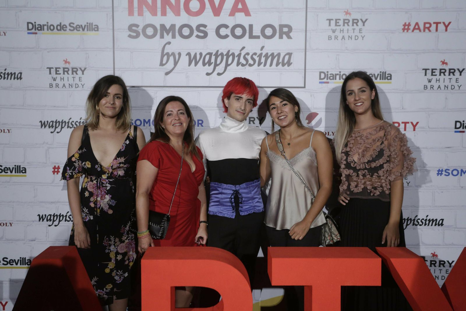 Marina Vicente, María José González, Carlos Javier Vicente, Virginia Linares y María Ruíz.