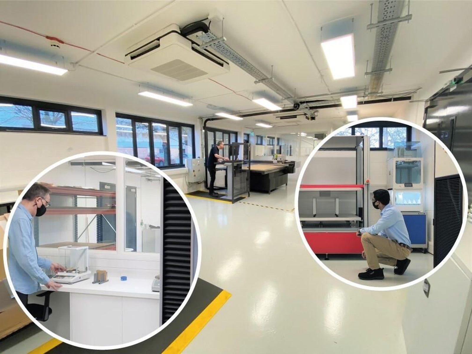 Tareas de I+D en DS Smith.