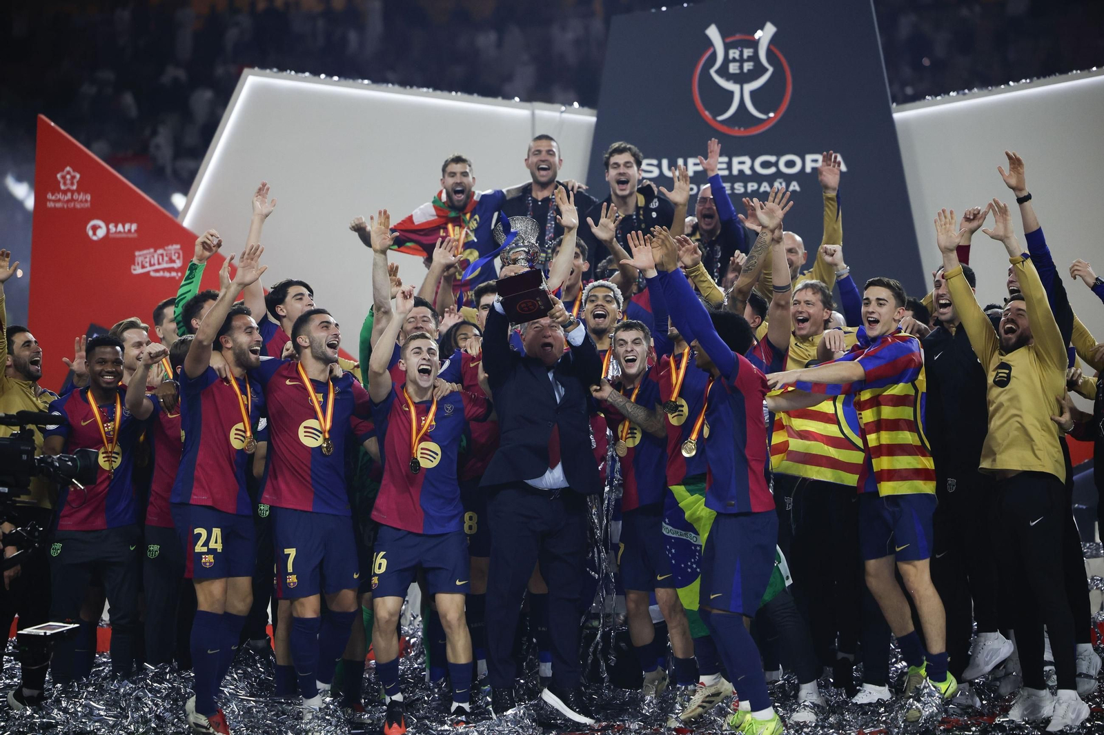 Las fotos de la Supercopa Barcelona - Real Madrid
