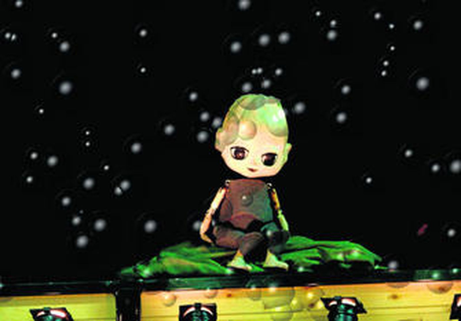 Una escena de 'Violeta', el espectáculo de Axioma Teatro que clausura el 29 de mayo el festival.