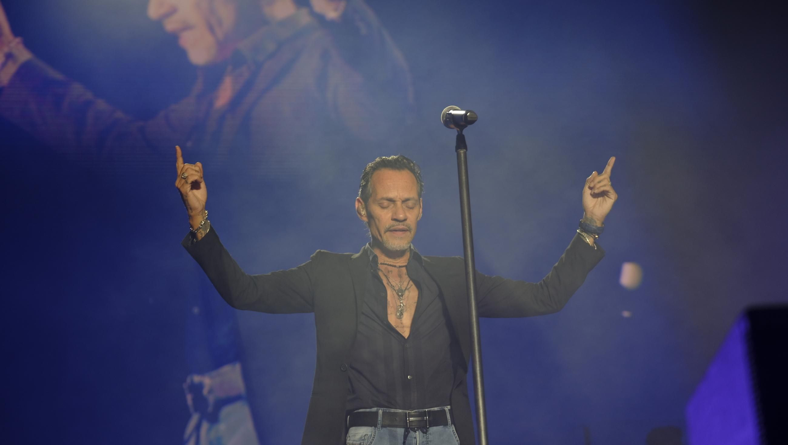 Concierto de Marc Anthony en Roquetas, en imágenes