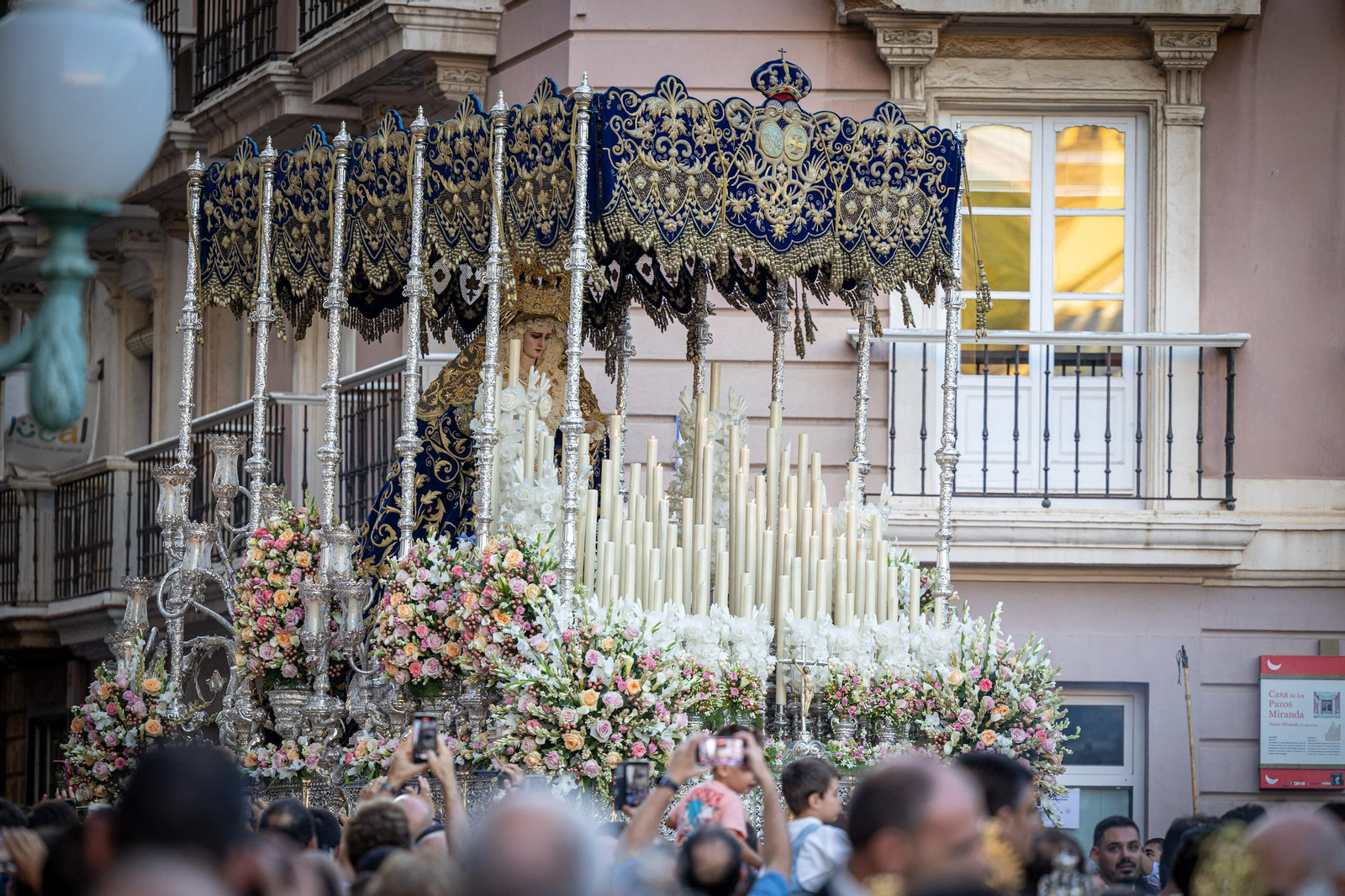 La Virgen de las Penas, el día de su coronación canónica.