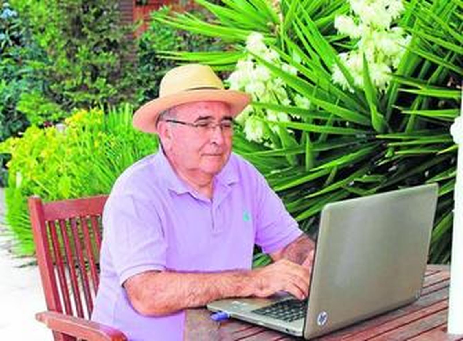 José García Gallego ha escrito una novela centrada en un cortijo que está en el limite entre Arboleas y Zurgena.