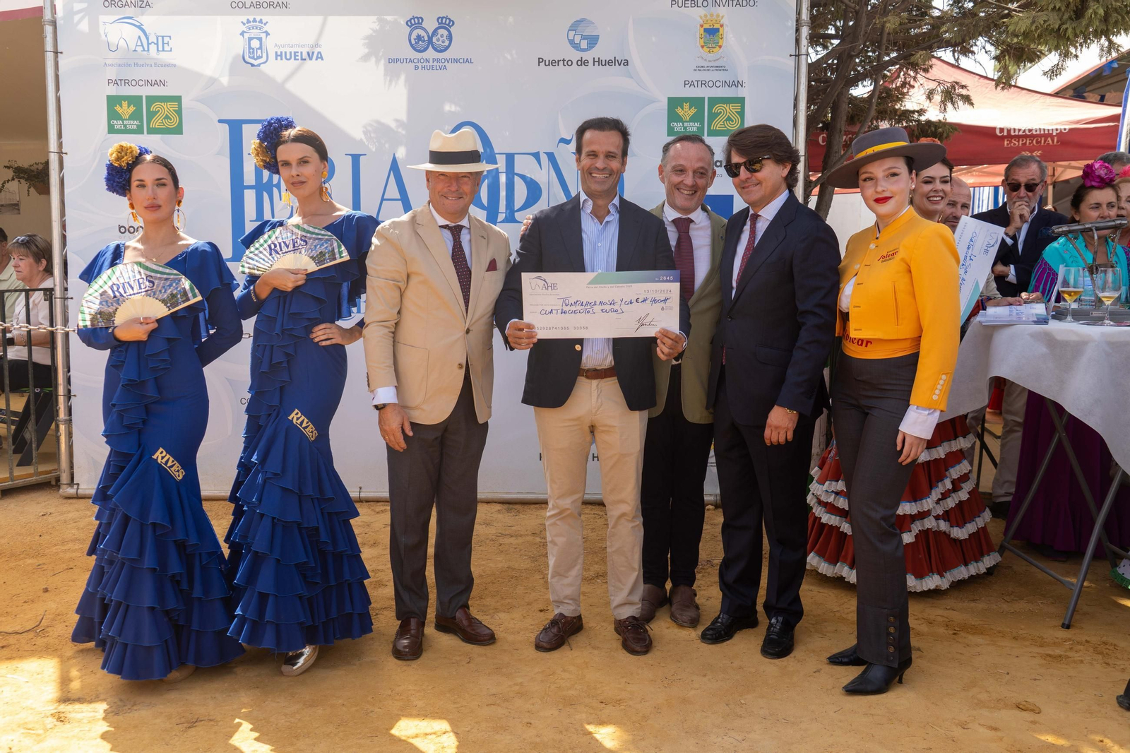 Imágenes de la entrega de reconocimientos de la X edición de la Feria de Otoño y del Caballo 2025 de Huelva